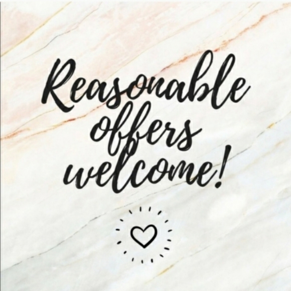 Reasonable offers welcome!